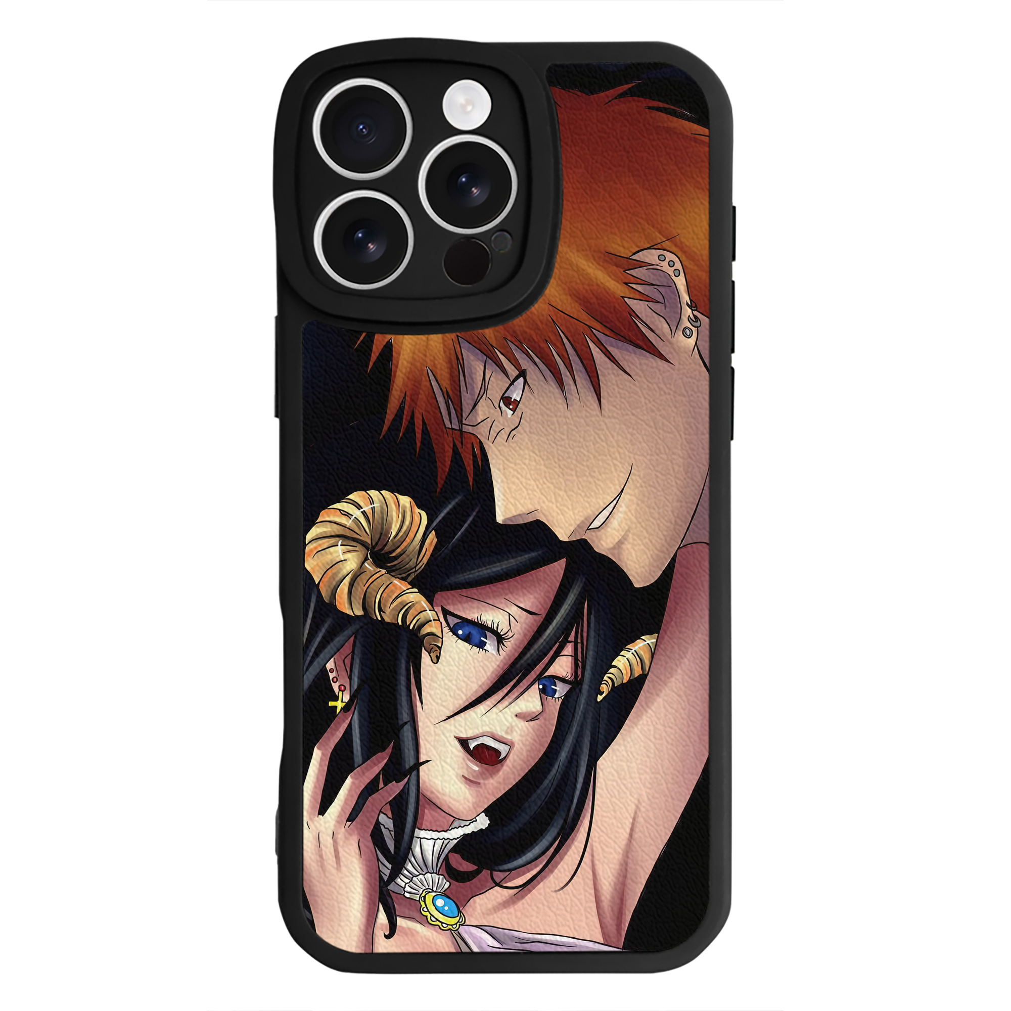 （画像用） ブリーチ BLEACH 【iPhone 16シリーズ対応】シリコンスマホケース（レザー調） 材質：シリコン